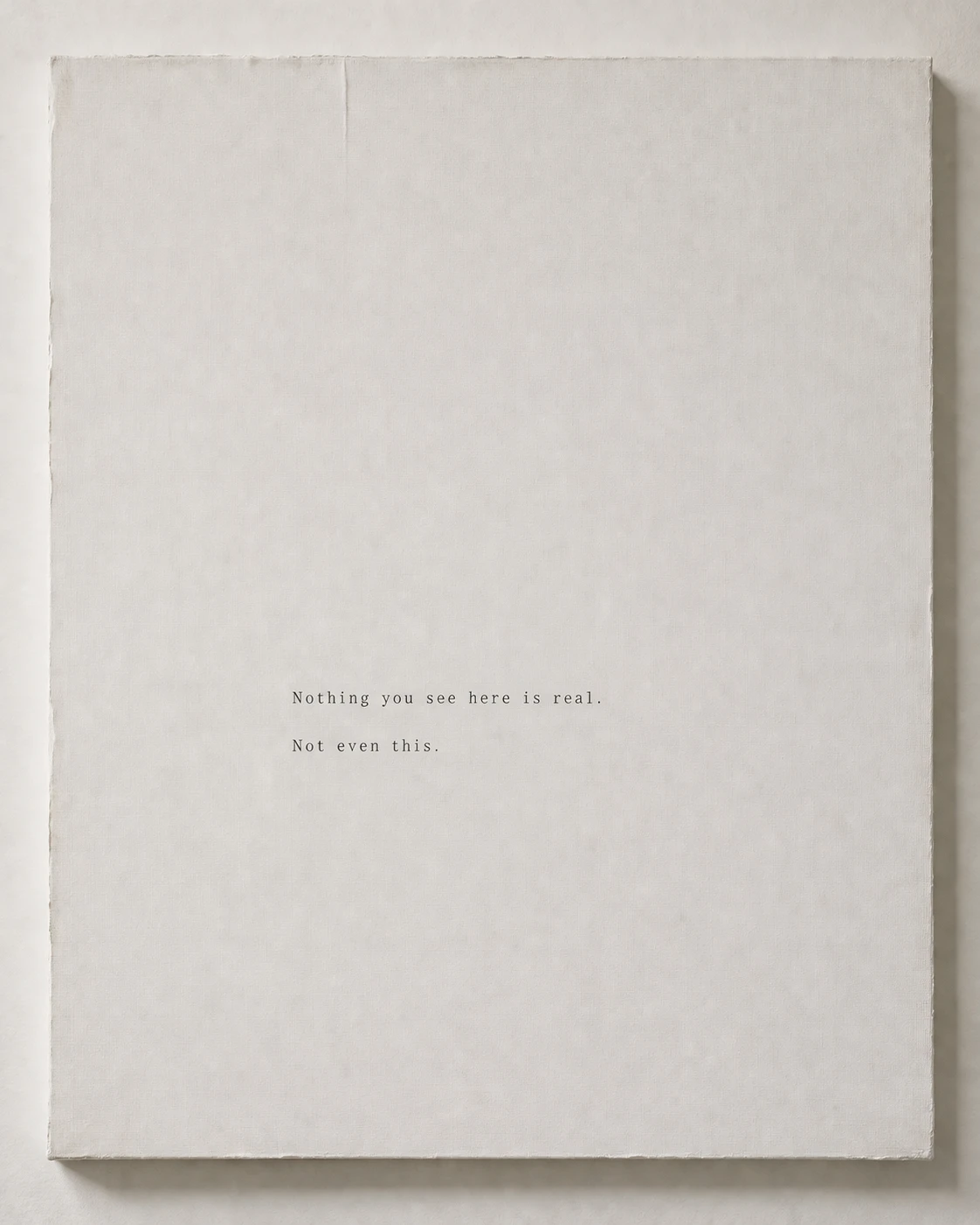 Nothing Is Real – 1